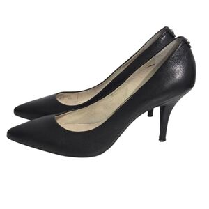 MICHAEL Michael Kors Flex Leather Mid-Heel Pump Womens US 8